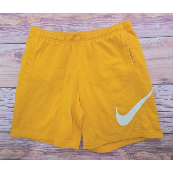 Nike Mens Orange Athletic Shorts 2XL - Picture 1 of 5